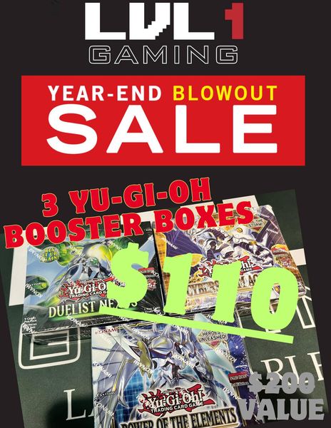 YGO 3 Booster Box Sale