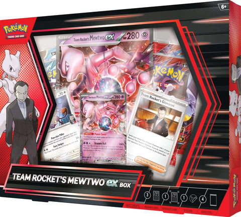 Team Rocket's Mewtwo ex Box