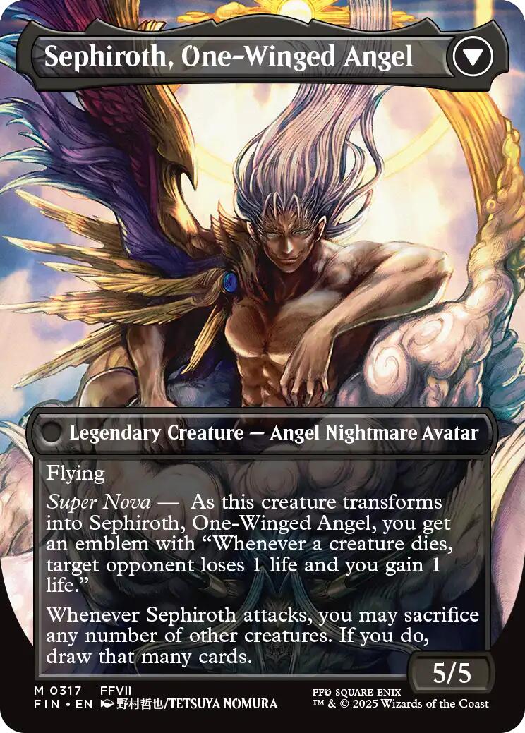 マジック：ザ・ギャザリング Sephiroth, Fabled SOLDIER & One-Winged Sephiroth, Fabled SOLDIER // Sephiroth, One-Winged Angel