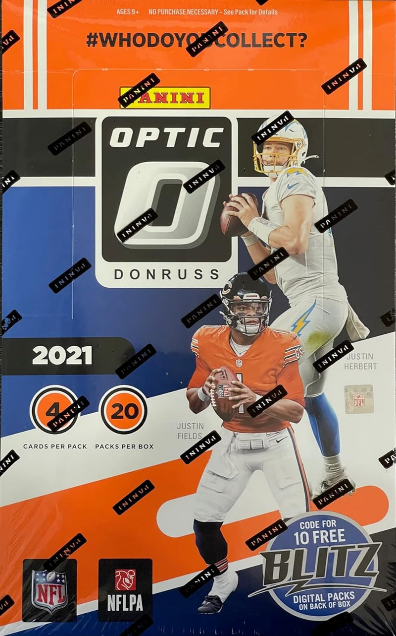 2021 Panini Donruss Optic Football 20-Pack Retail Box (f)