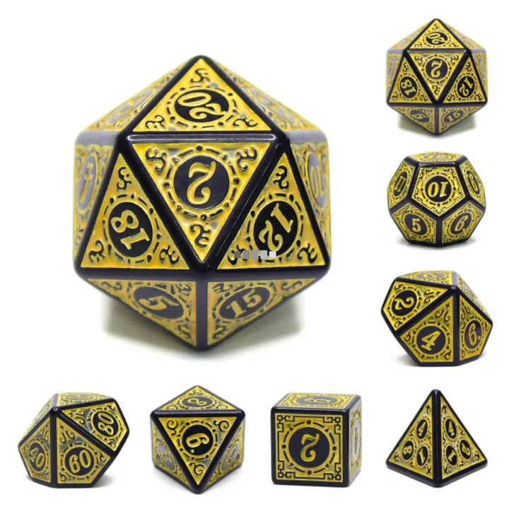 Magic Flame RPG Dice Set