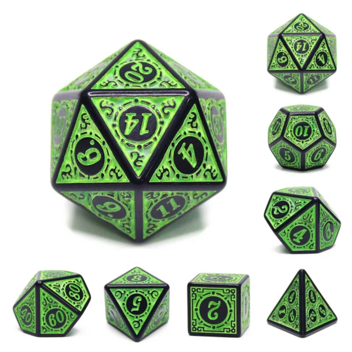 Magic Flame RPG Dice Set