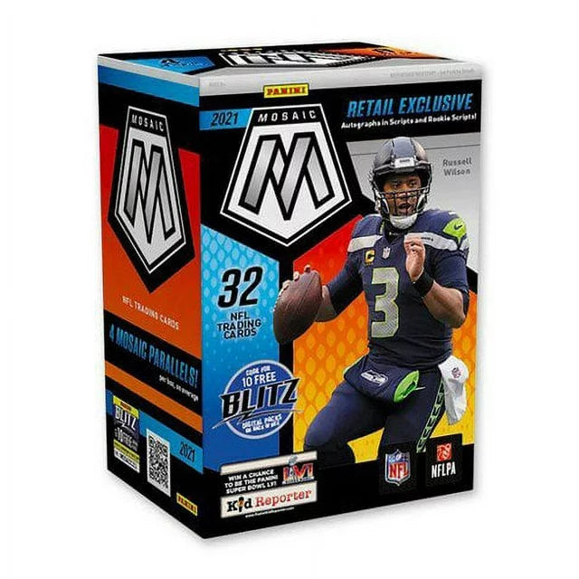 2021 nfl mosaic football blaster box (f)