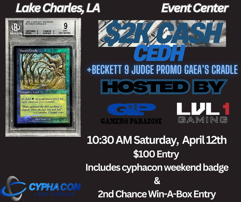 Cyphacon CEDH $2k+ Entry