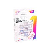 Game Genic Dice: Polar Bear - Embraced Series RPG Set