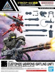 #18 Customize Weapons (Gatling Weapon) "30 MM"