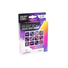 Game Genic Dice: Nebula - Galaxy Series 16mm D6 Set (12)