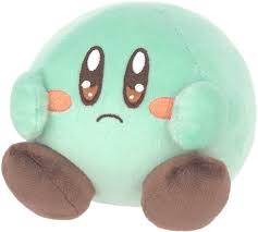 Chocolate Mint Kirby Mini Plush Doll