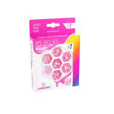Game Genic Dice: Raspberry - Candy-like Series RPG Set