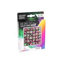 Galaxy Series: Aurora: D6 Dice Set 12 mm (36 pcs)
