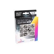 Game Genic Dice: Moon - Galaxy Series 16mm D6 Set (12)