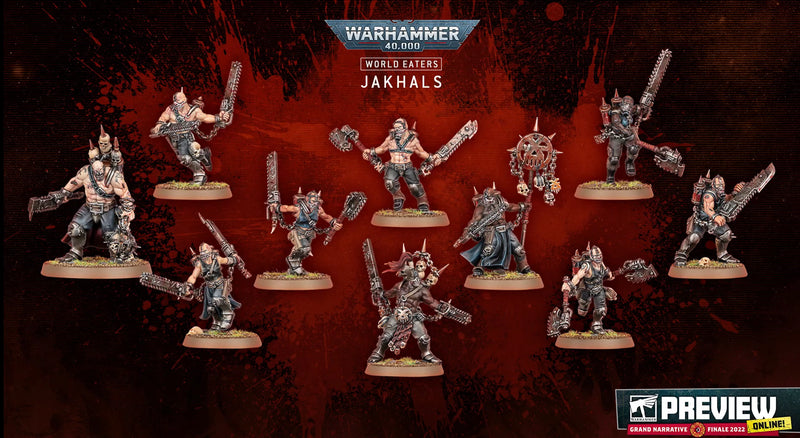 World Eaters: Jakhals Warhammer 40k