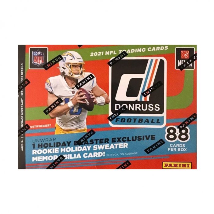 2021 Panini Donruss Football 11-Pack Holiday Blaster Box