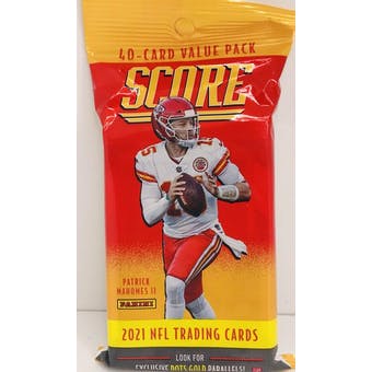 2021 Panini Score Football Jumbo Value Pack