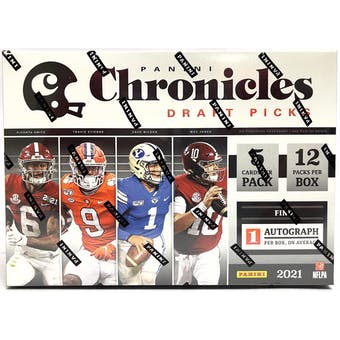 2021 Panini Chronicles Draft Picks Football Mega Box (Orange Parallels)