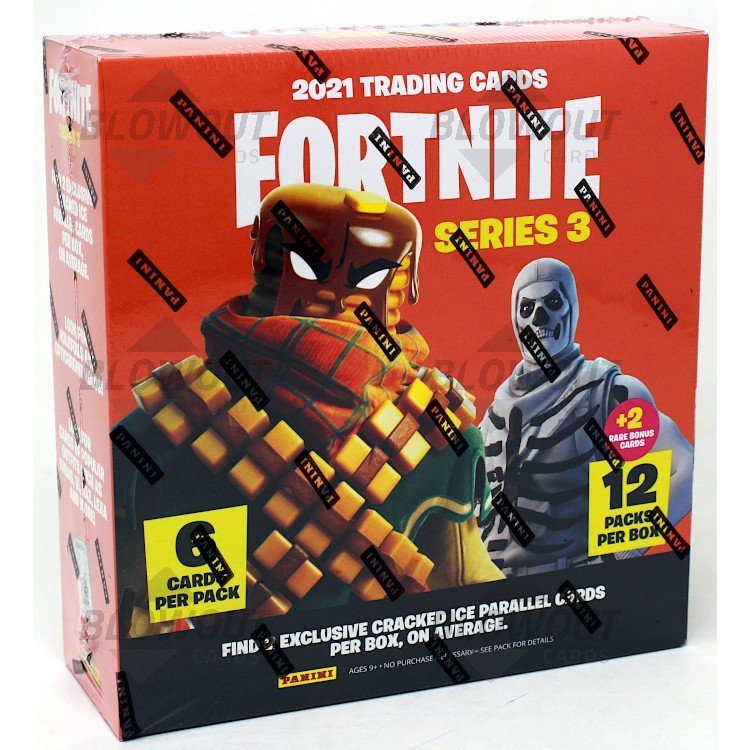 2021 Panini Fortnite Series 3 Trading Card Box Set