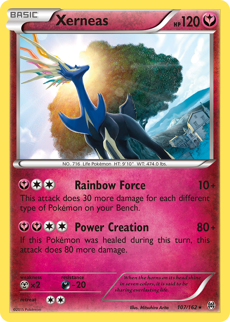 Xerneas (107/162) [XY: BREAKthrough]