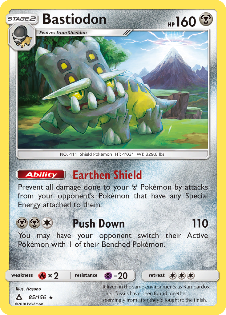 Bastiodon (85/156) [Sun & Moon: Ultra Prism]