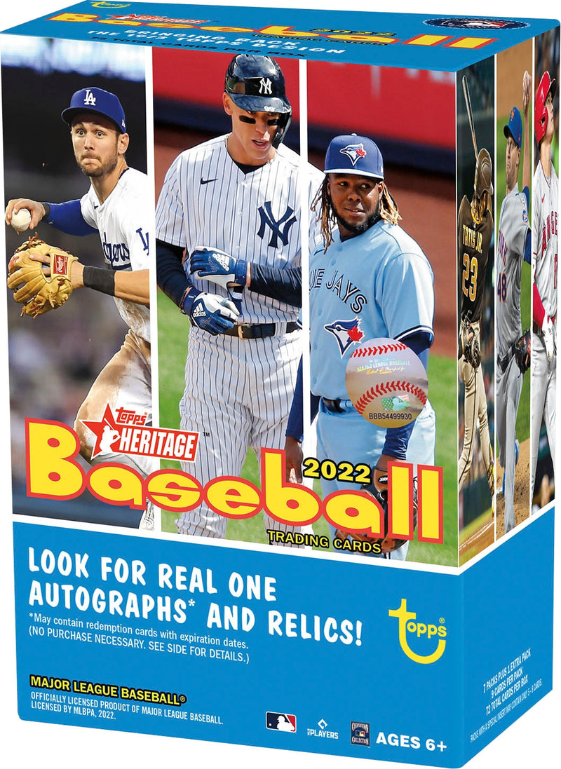 2022 MLB Heritage Baseball Blaster