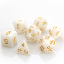 7 Piece RPG Set - Pearl with Gold