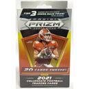 2021 Panini Prizm Draft Picks Football Hanger Box (20 Card) (Green Wave Prizms)