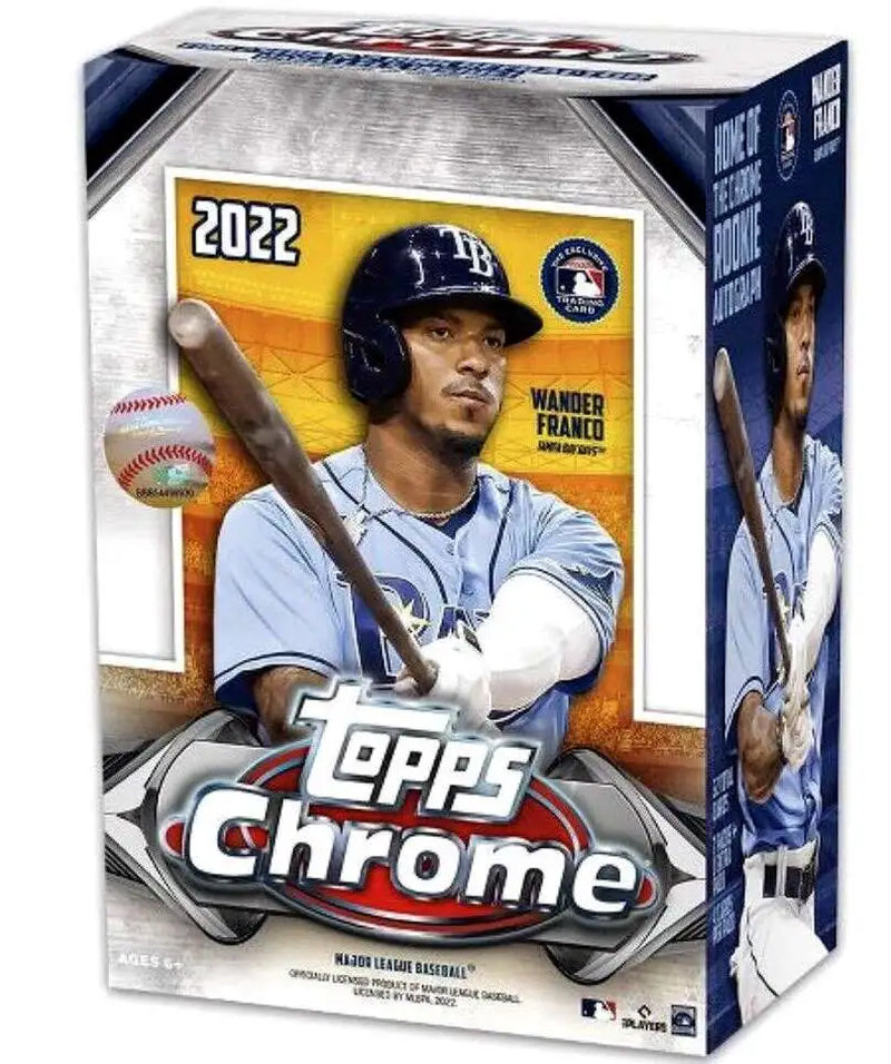 2022 Topps Chrome Baseball 8 Pack Blaster Box