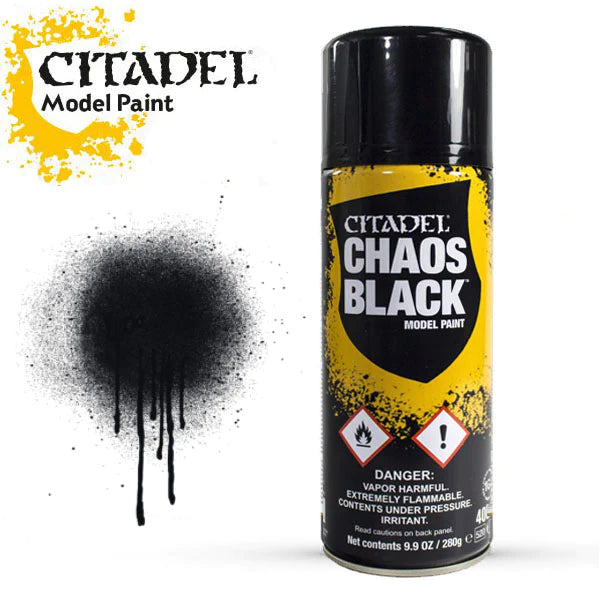 Citadel Chaos Black Spray Paint