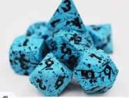 Blue Quarry Metal RPG Set