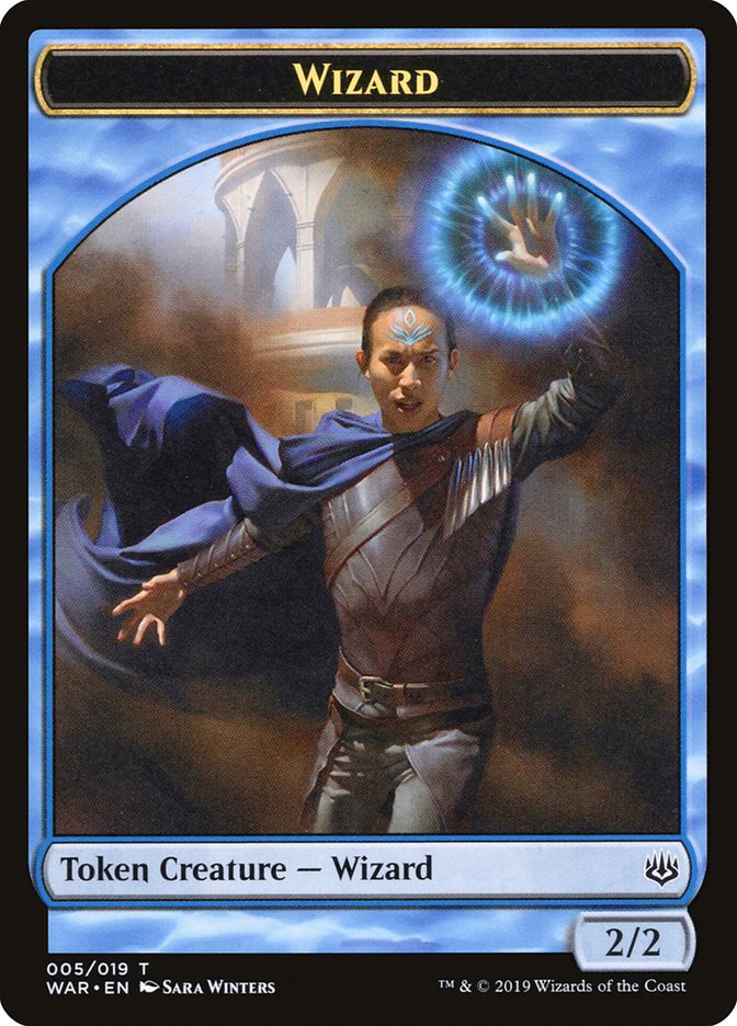 Wizard Token [War of the Spark Tokens]