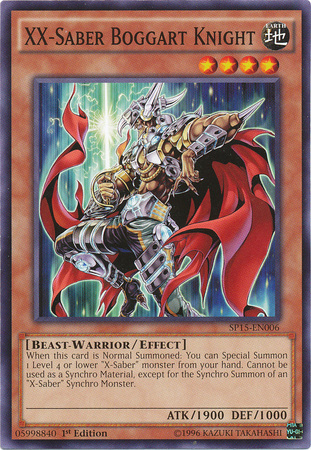 XX-Saber Boggart Knight [SP15-EN006] Common