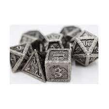 Bardic Song Vibrato Metal Dice Set