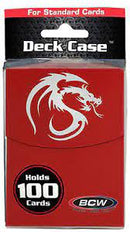 BCW Large Red Deck Case
