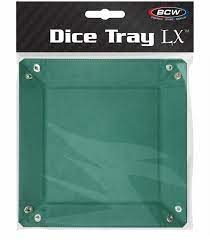 BCW Square Dice Tray - Green