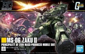 Zaku II MS-06 HGUc 1:144 Model Kit