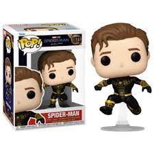 Spider-Man NWH Unmasked Black Suit Funko POP!