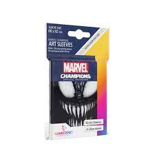 Gamegenic Marvel Champions Venom Themed Sleeves