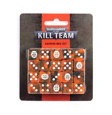 Warhammer 40,000 Kill Team Kasrkin Dice Set