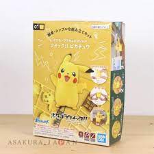Bandai Pokemon Plamo Quick!! Pikachu Plastic Model