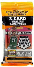 2020-21 Panini NBA Mosaic Basketball Cello 1 Pack