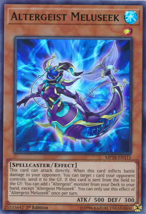 Altergeist Meluseek [MP18-EN115] Ultra Rare