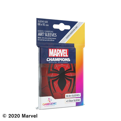 MARVEL CHAMPIONS ART SLEEVES - SPIDER-MAN