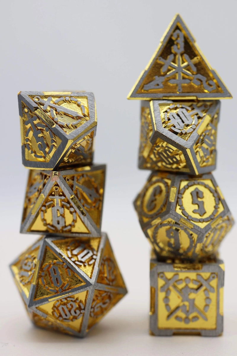 King Slayer's Sword RPG Metal Dice Set