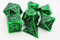 Sword Of Darkness RPG Metal Dice