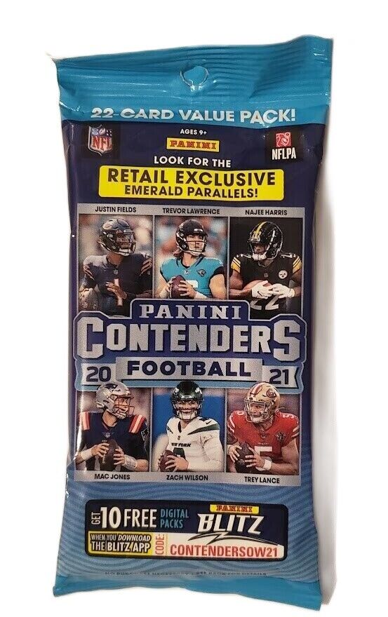 2021 Panini Contenders Football Fat pack