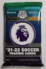 2021-22 Panini Mosaic Premier League Soccer Trading Card Pack