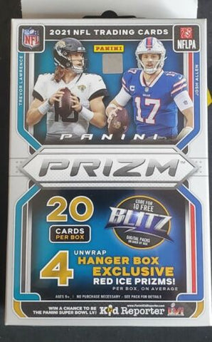 2021 Prizm Football Hanger Box