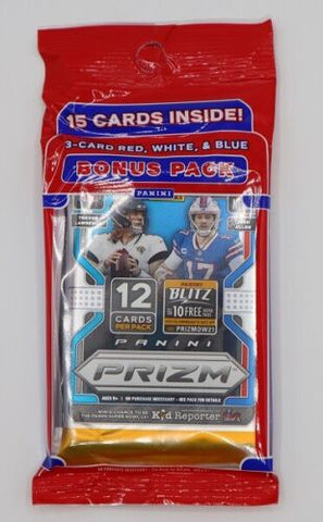 2021 Panini Prizm NFL Football Cello Packs