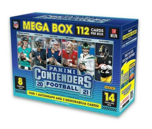 2021 Panini Contenders Football Mega Box 112CT