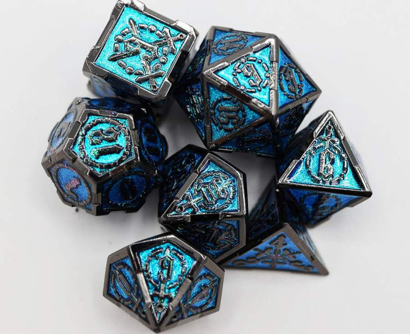 Sword of the Deep RPG Metal Dice Set